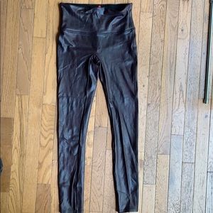 Spanx faux leather leggings